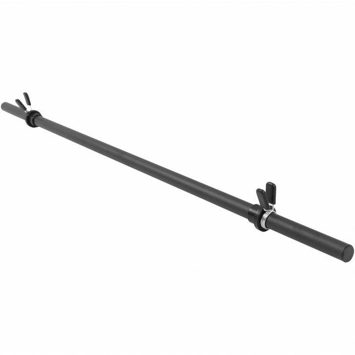 Bară de aerobic de 130 cm cu pernă pentru gât și închizători cu arc