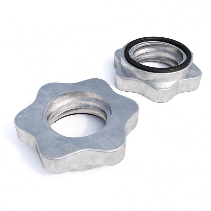 Set de 2 dispozitive de blocare în formă de stea