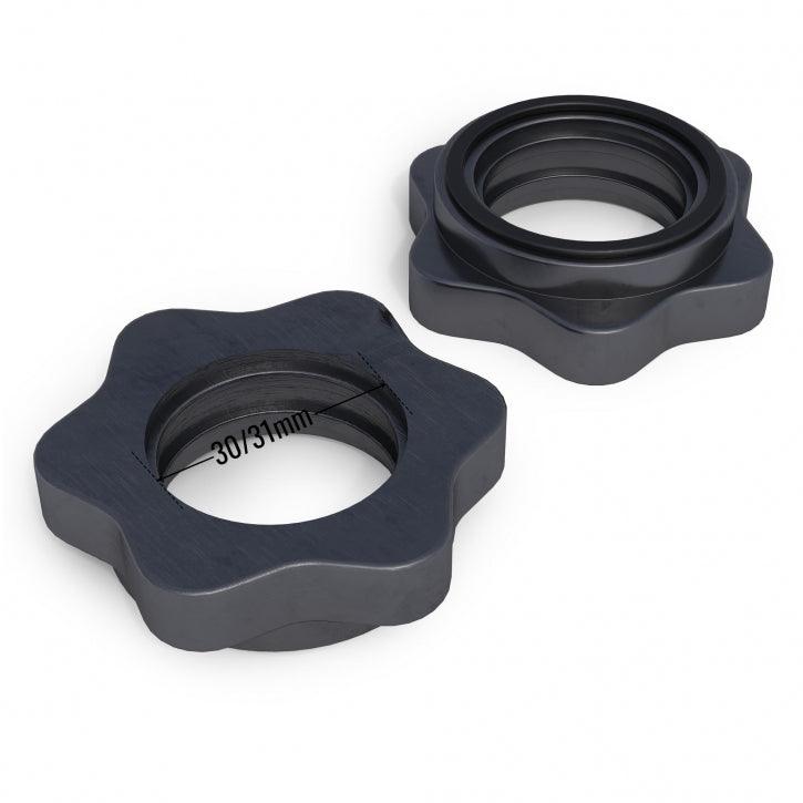 Set de 2 dispozitive de blocare în formă de stea