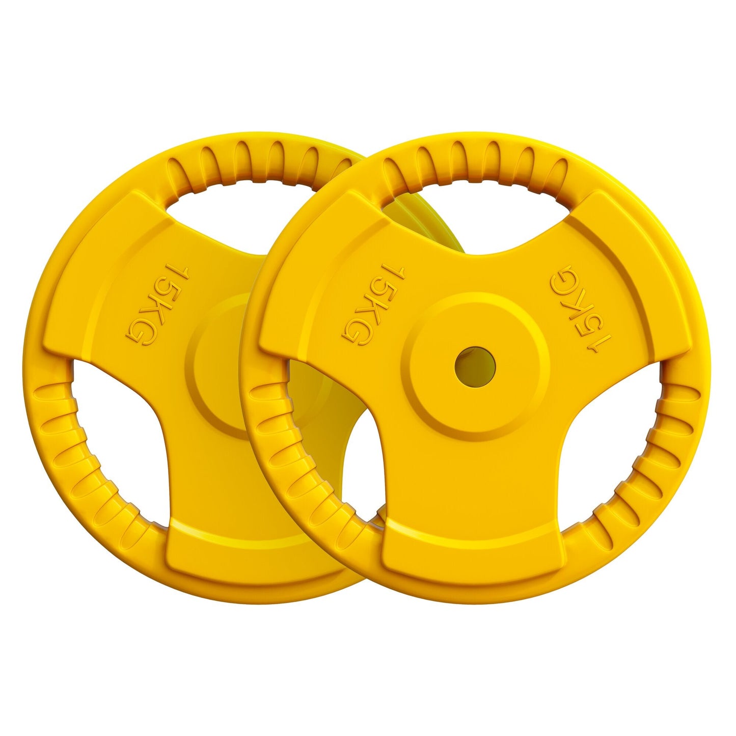 Discuri cu grip, cauciucate, 1,25 - 25 kg, 30/31 mm