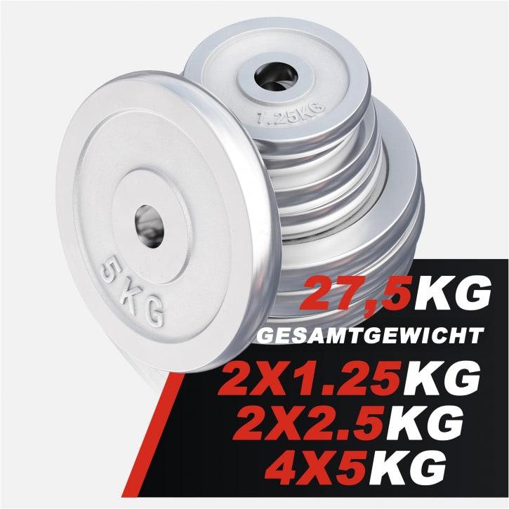 Disc de halteră cromat 0,5 - 30 kg