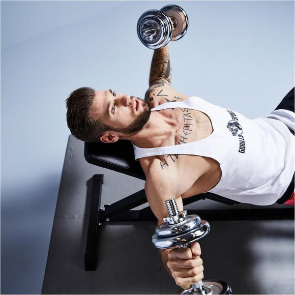 Set gantere cromate 30 kg - Gorilla Sports Ro