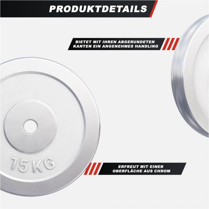 Disc de halteră cromat 0,5 - 30 kg