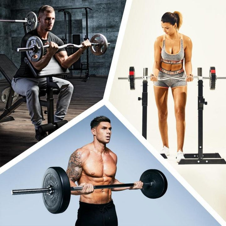 Set bara piept + bara piept pe cleme/piulite 30/31mm - Gorilla Sports Ro