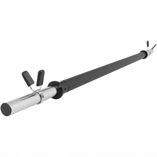 Bară de aerobic 130 cm cu închizători cu arc