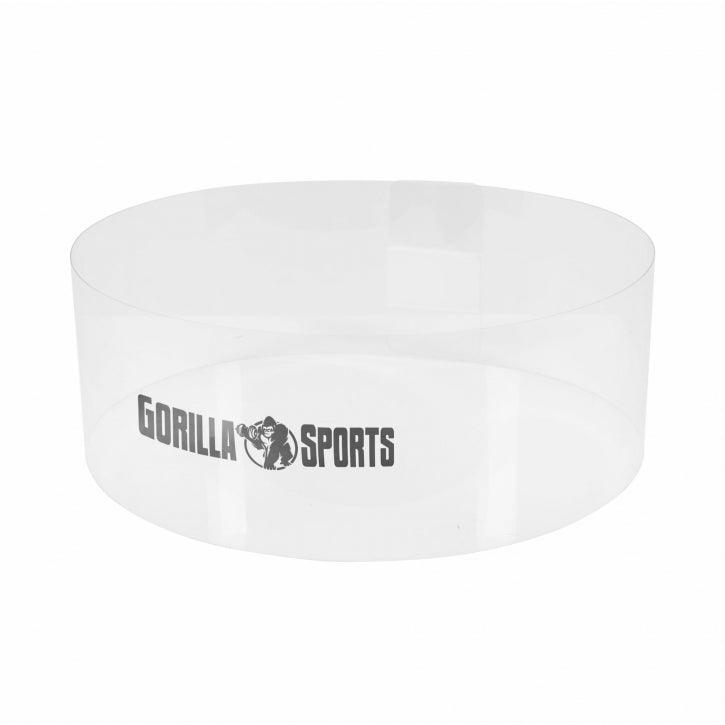 Suport pentru minge de exercițiu transparent - Gorilla Sports Ro