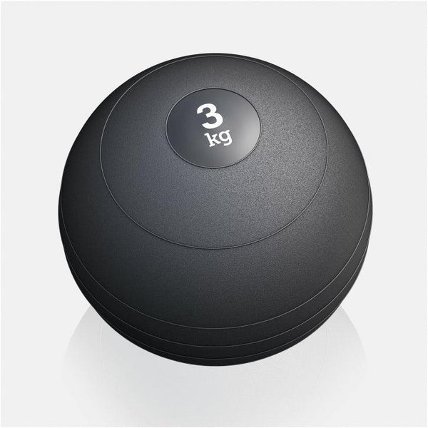 Minge Medicinala Cauciucata Neagra 3Kg-20Kg - Gorilla Sports Ro