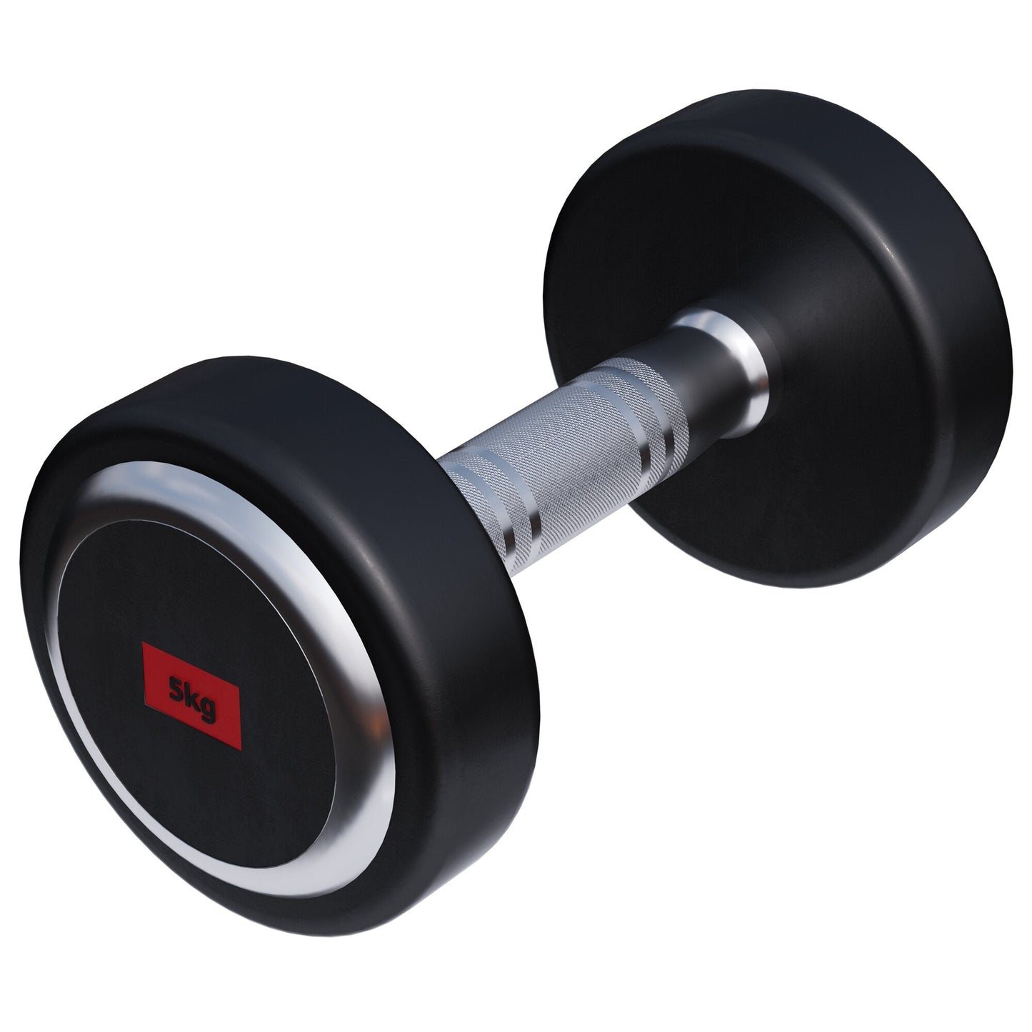 Halteră cu cauciuc PRO 2,5 - 50 kg
