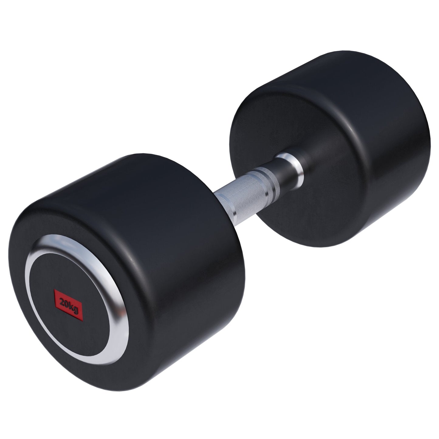 Halteră cu cauciuc PRO 2,5 - 50 kg