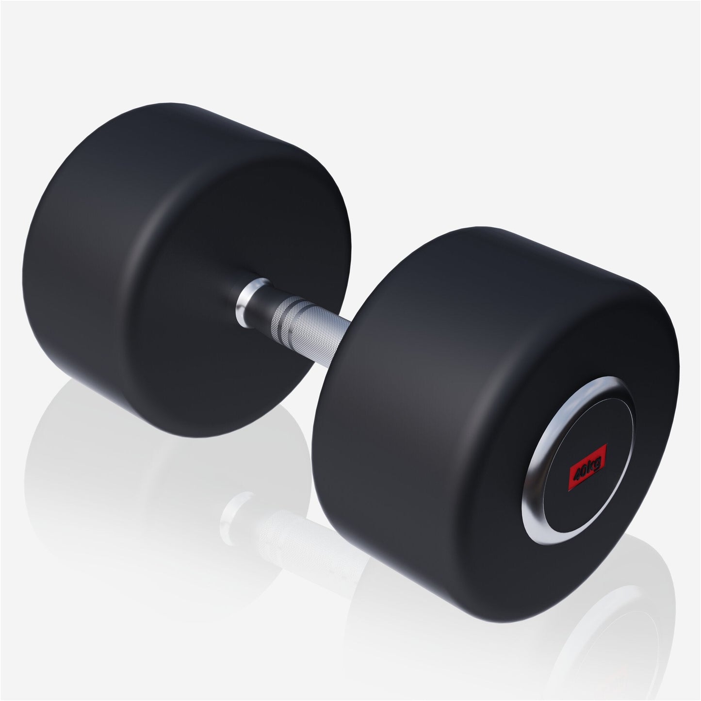 Halteră cu cauciuc PRO 2,5 - 50 kg