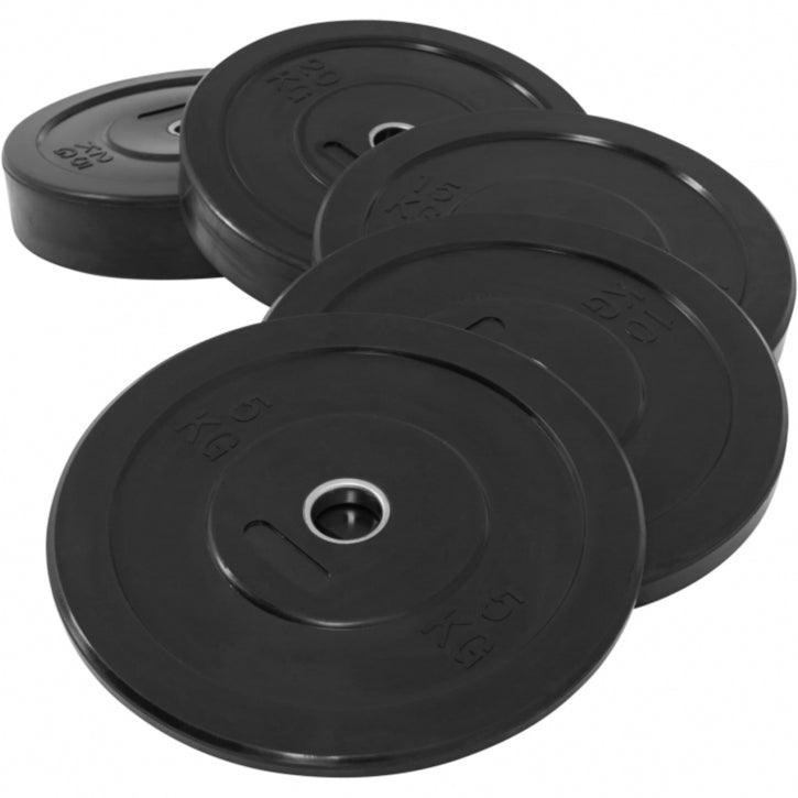 Discuri de cauciuc olimpice 5 - 25 kg