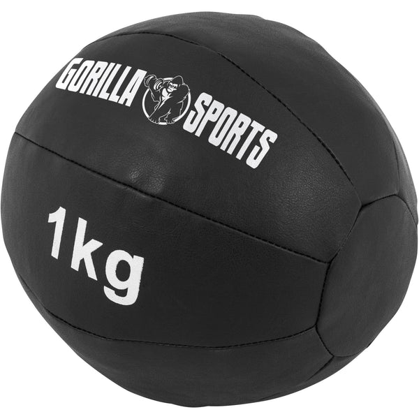 Minge medicală Wall Ball din piele sintetică 1 - 10 kg