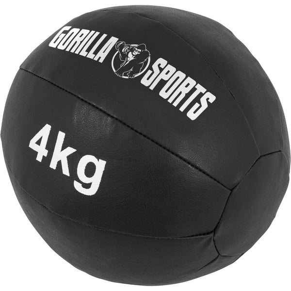 Minge medicală Wall Ball din piele sintetică 1 - 10 kg