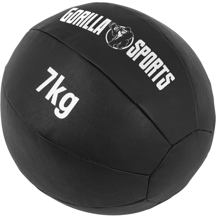 Minge medicală Wall Ball din piele sintetică 1 - 10 kg