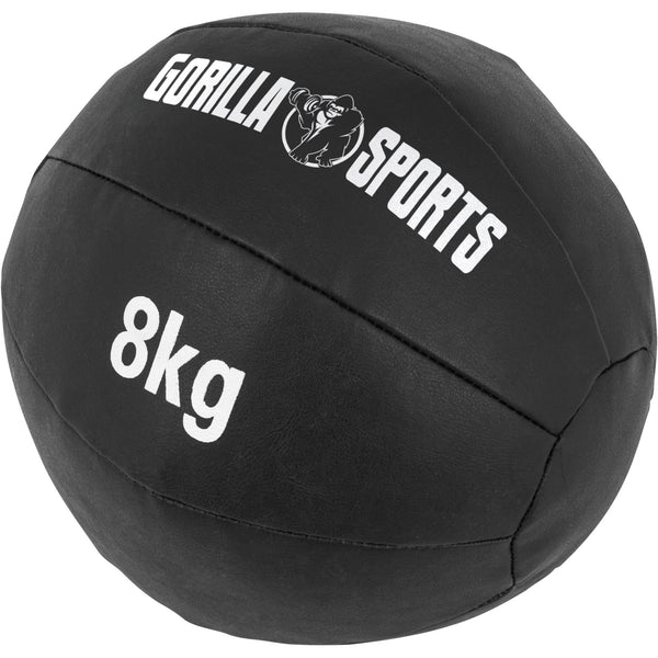 Minge medicală Wall Ball din piele sintetică 1 - 10 kg