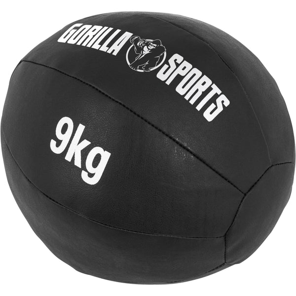 Minge medicală Wall Ball din piele sintetică 1 - 10 kg