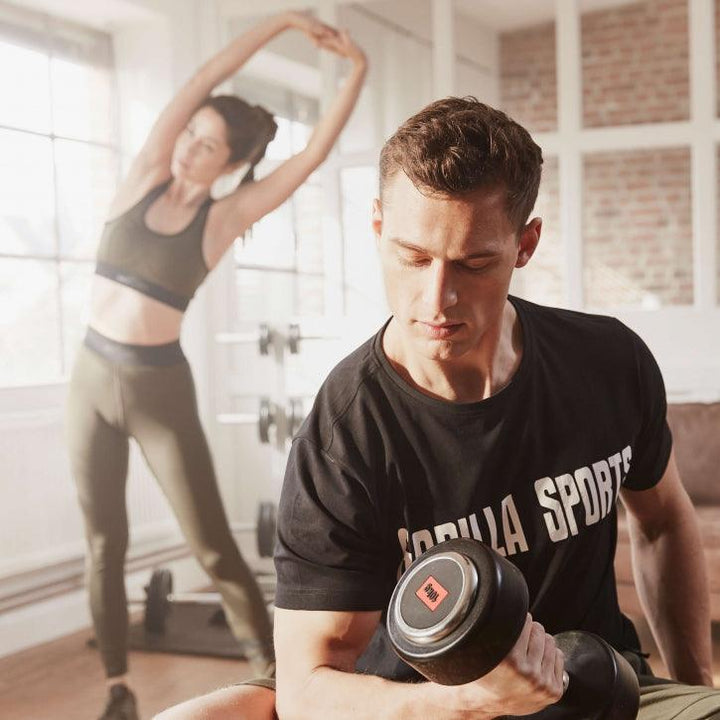 Bancă dreapta reglabilă Albă - Gorilla Sports Ro