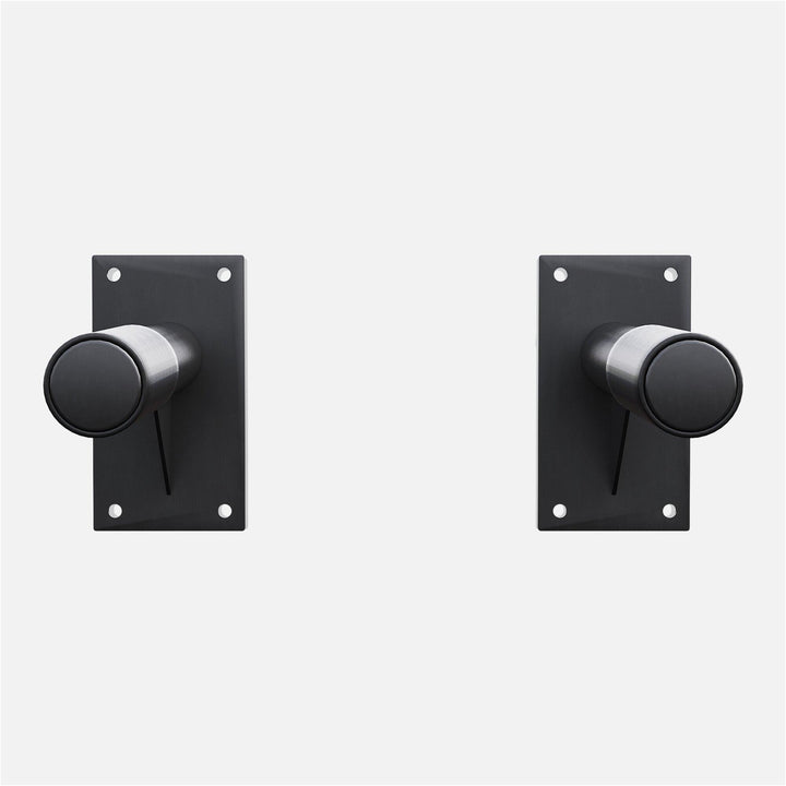 Set de 2 bare pentru dipuri, pentru montare pe perete