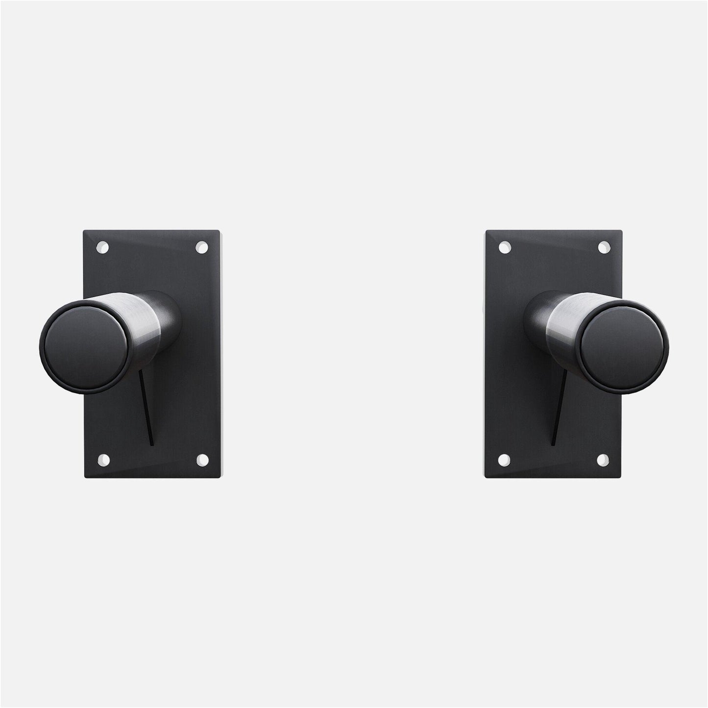 Set de 2 bare pentru dipuri, pentru montare pe perete