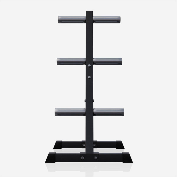 Suport discuri olimpice alb/negru - Gorilla Sports Ro