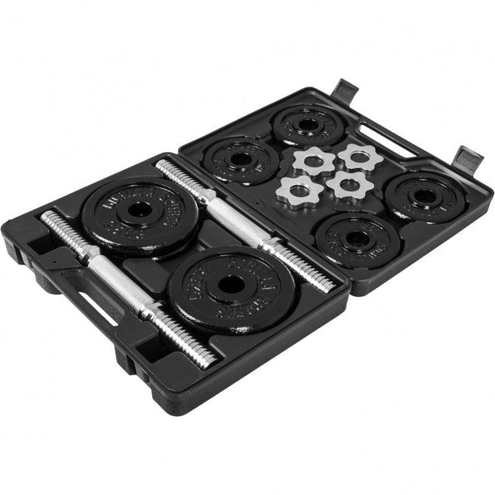 Set de 20Kg Gantere Reglabile și cutie de transport - Gorilla Sports Ro