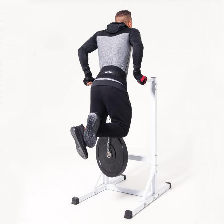 Curea din nailon neagră - Gorilla Sports Ro