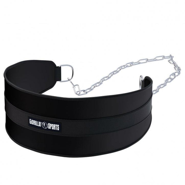 Curea din nailon neagră - Gorilla Sports Ro