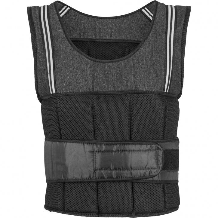 Vestă cu greutăți cu închidere cu velcro și reflectoare 10 - 18 kg