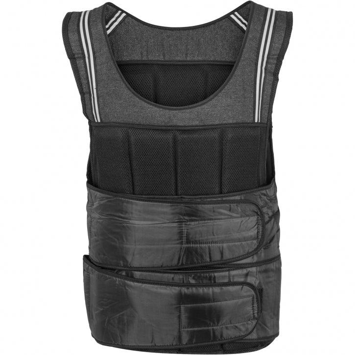 Vestă cu greutăți cu închidere cu velcro și reflectoare 10 - 18 kg
