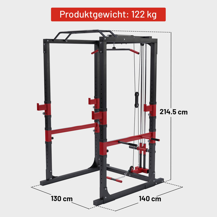 Rack de forță cu cablu de tracțiune