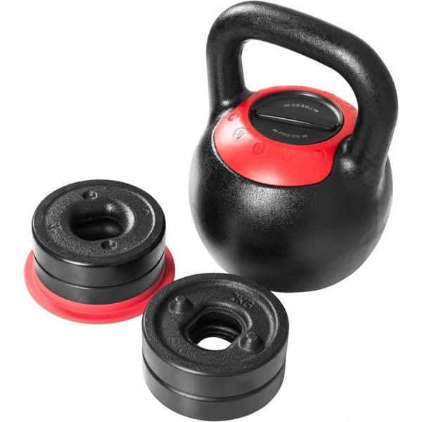 Kettlebell reglabil 8 kg - 16 kg sau 16 kg - 24 kg - Gorilla Sports Ro