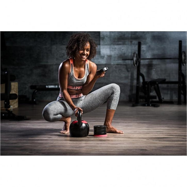 Kettlebell reglabil 8 kg - 16 kg sau 16 kg - 24 kg - Gorilla Sports Ro