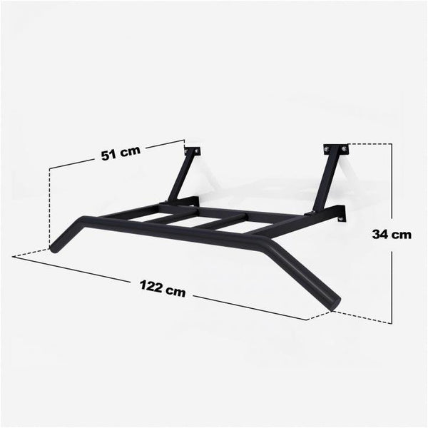 Bară de tracțiuni Multi Grip pentru perete