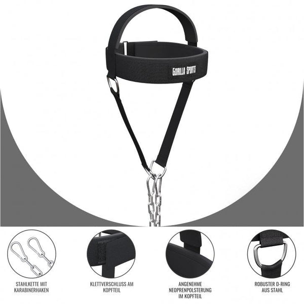 Curea pentru cap și gât - Gorilla Sports Ro