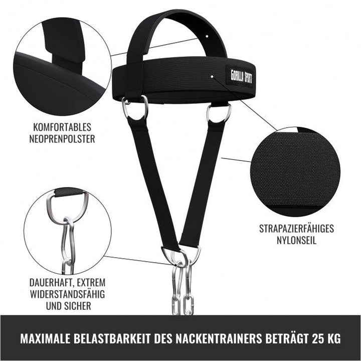Curea pentru cap și gât - Gorilla Sports Ro