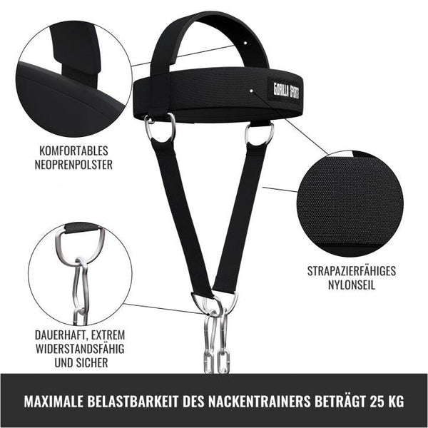 Curea pentru cap și gât - Gorilla Sports Ro