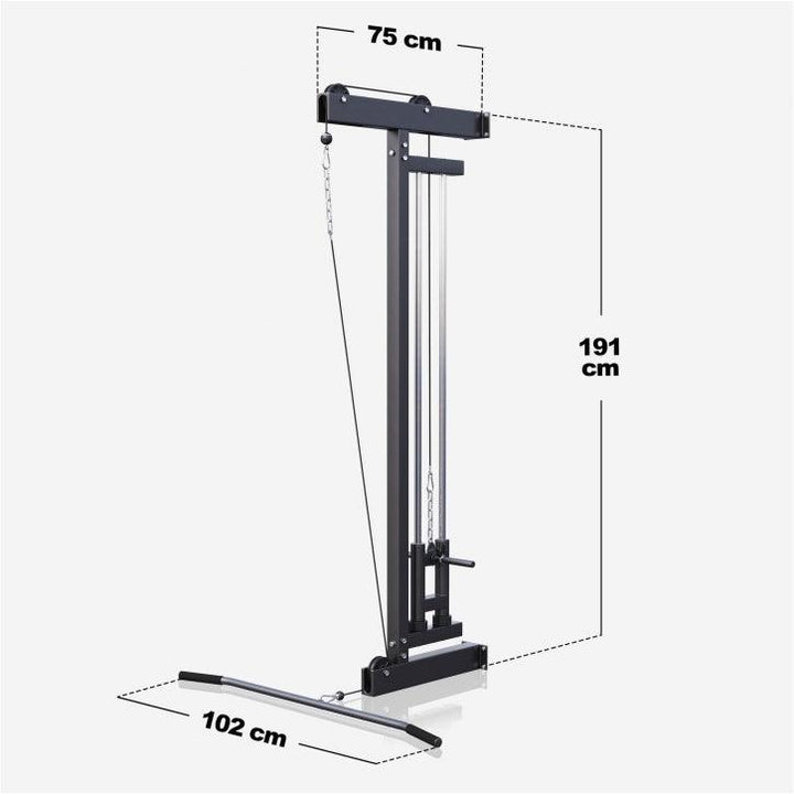 Lat-pulldown cu montare pe perete - Gorilla Sports Ro