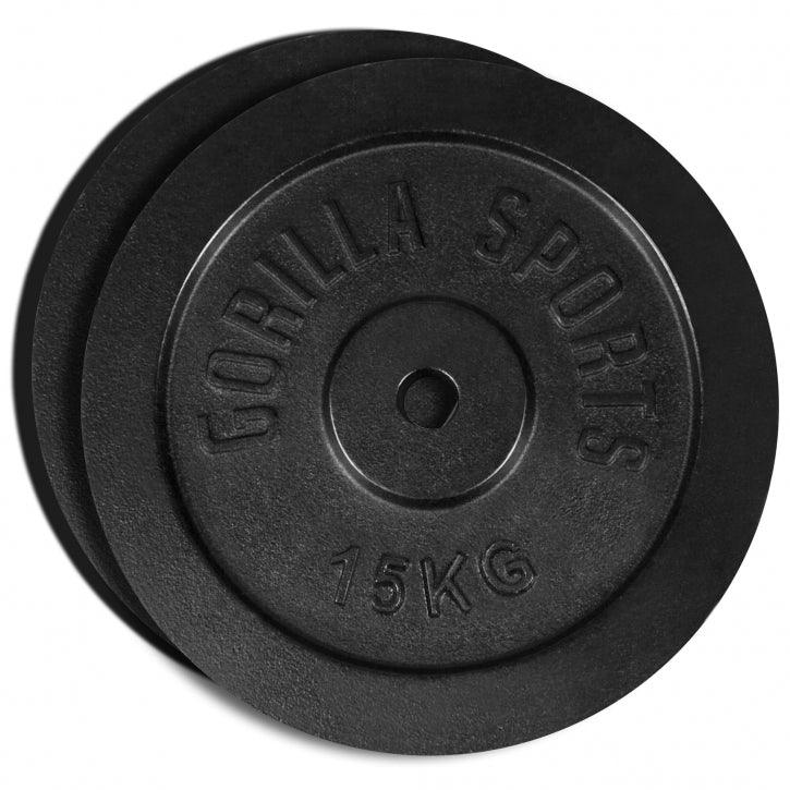 Discuri de halteră din fontă 0,5 - 30 kg