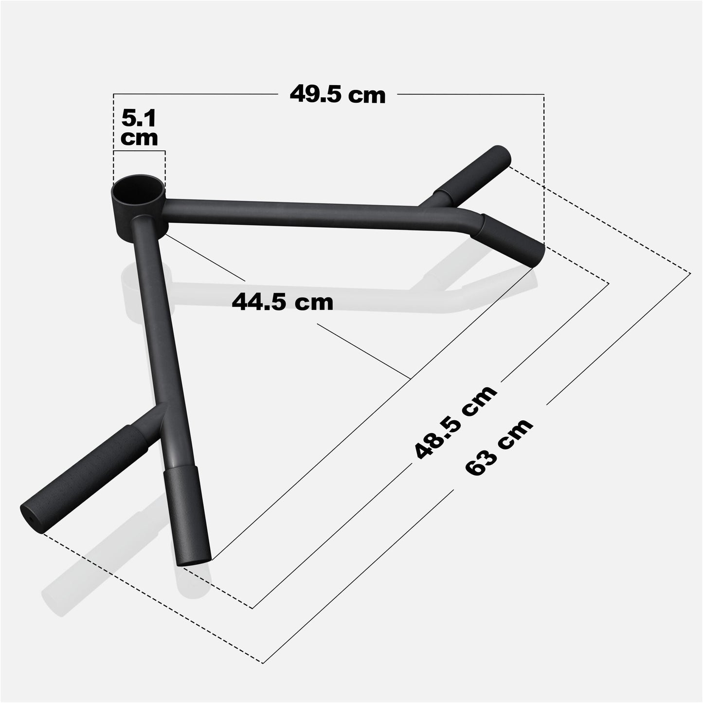 Mâner de vâslit T-Bar Row