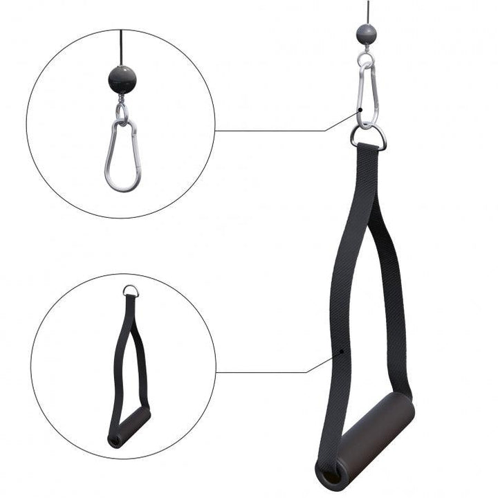 Mânere de tragere pentru aparatele Smith - Gorilla Sports Ro