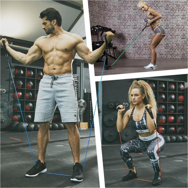 Set expander cu manere pentru fitness - Gorilla Sports Ro