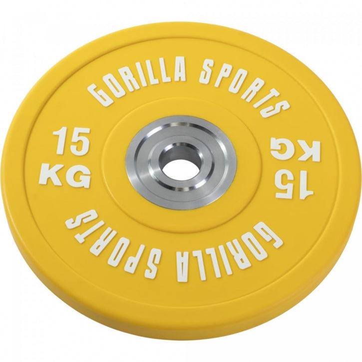 Set de haltere cu discuri de protecție Olympia PRO 140 kg