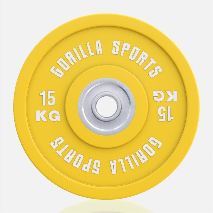 Discuri de cauciuc Bumper Plates Olympia PRO 5 - 25 kg