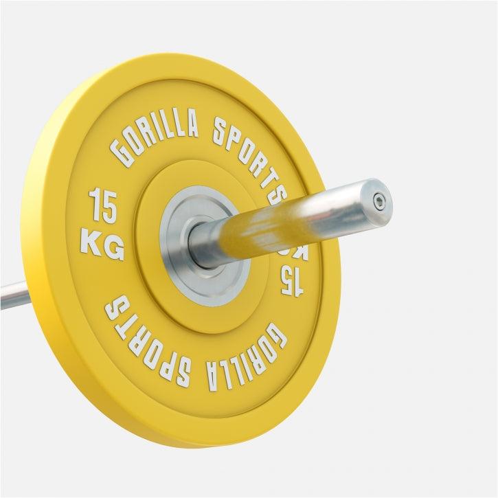 Discuri de cauciuc Bumper Plates Olympia PRO 5 - 25 kg