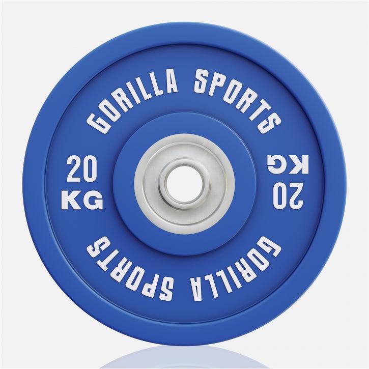 Discuri de cauciuc Bumper Plates Olympia PRO 5 - 25 kg
