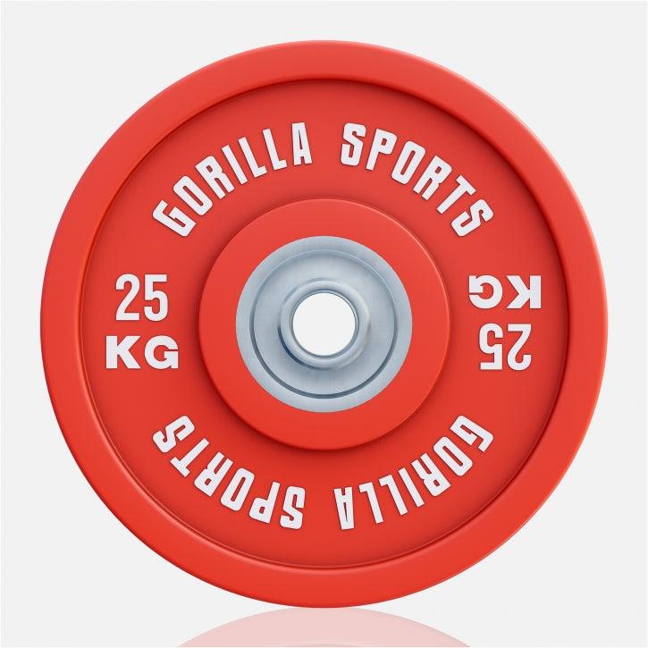 Discuri de cauciuc Bumper Plates Olympia PRO 5 - 25 kg