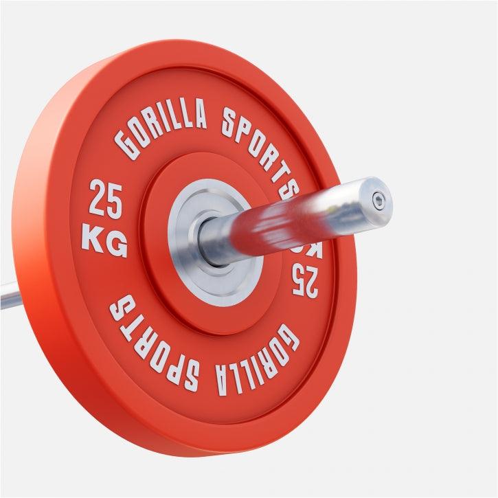 Discuri de cauciuc Bumper Plates Olympia PRO 5 - 25 kg