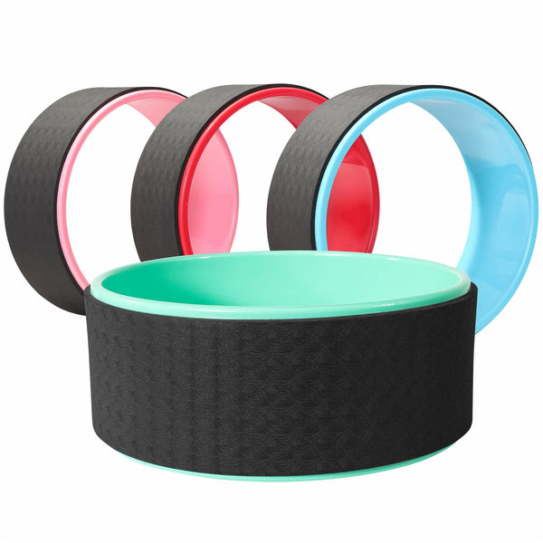 Yoga Wheel - Verde/Albastru/Rosu/Roz - Gorilla Sports Ro