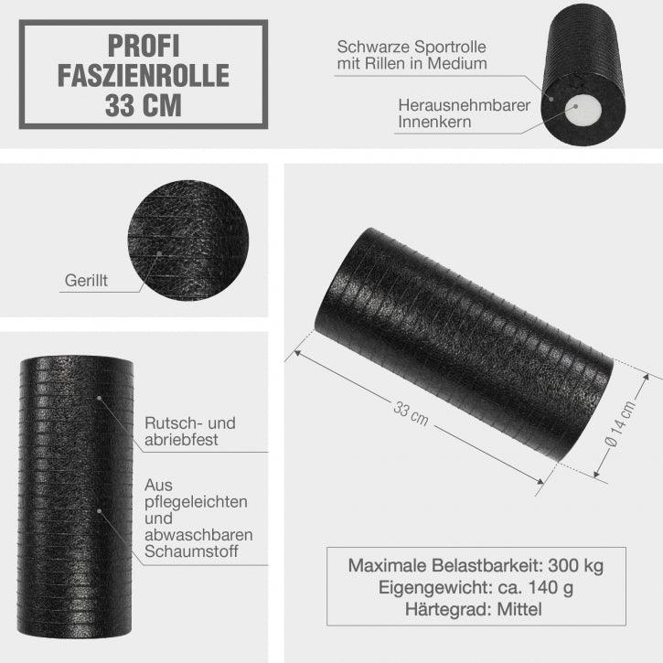 Rolă pentru fascii 2 în 1 cu miez detașabil