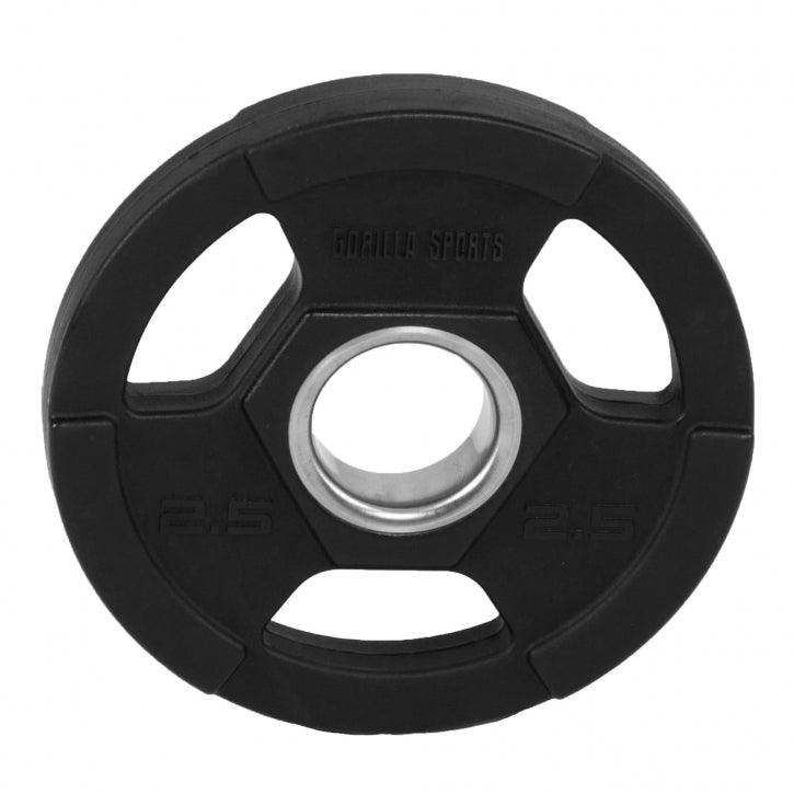 Discuri de halteră din plastic Gripper Olympia PRO 1,25 - 25 kg